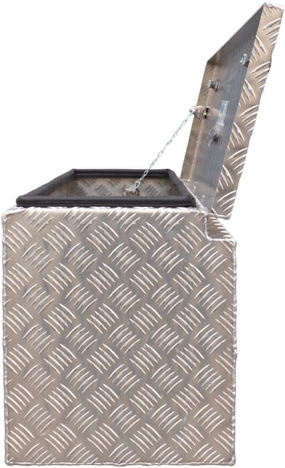 De Haan Box HUW disselbak - aluminium traanplaat disselkist - 160 liter