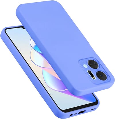 Cadorabo Hoesje geschikt voor Honor x7a in LIQUID LICHT PAARS - Beschermhoes gemaakt van flexibel TPU silicone Case Cover