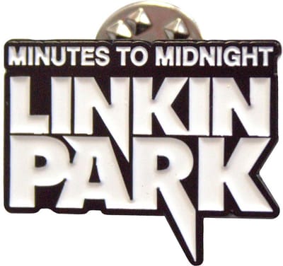 Linkin Park - Minutes To Midnight Pin - Wit/Zwart