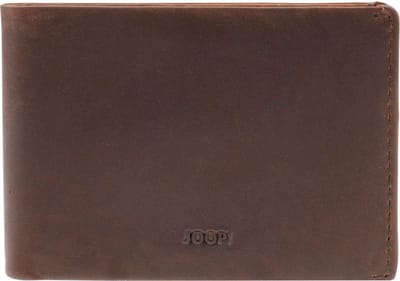 JOOP! Leren Portemonnee Loreto Argos Billfold Dark Brown Bruine