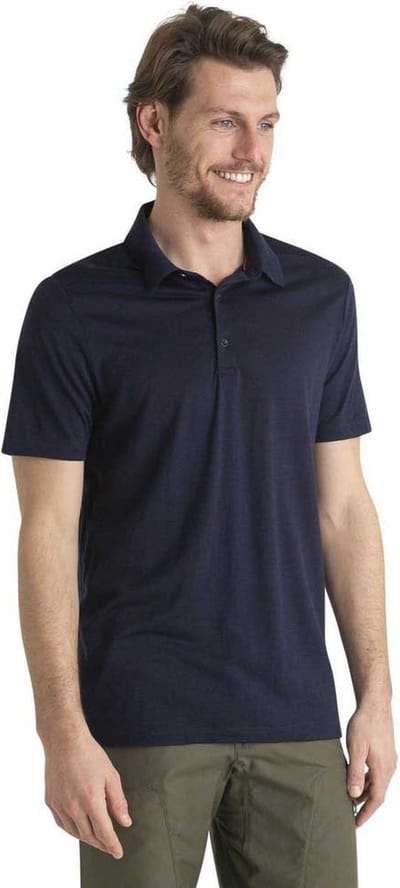 Icebreaker M Mer 150 Tech Lite III SS Polo - - Outdoor Kleding - Fleeces en Truien - Polo's