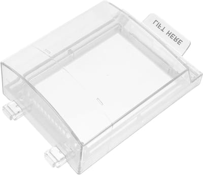 Alarmknop Behuizing - Noodknop Bescherming - Veiligheid Verbeteren - Eenvoudig te Installeren - 215 cm - Transparant