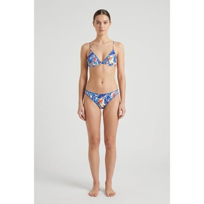 Shiwi Romy Bikini Top Brunch Flower Blue Brunch Flower Größe: 42 | Bikinis Outlet | Damen | Blau