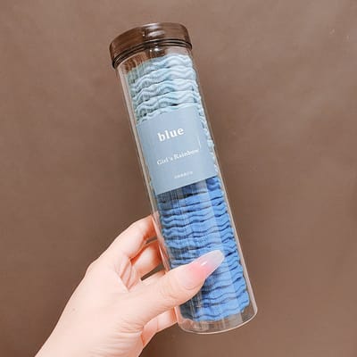 Haarelastiekjes die je haar niet beschadigen - Sterke, elastische en knoopvrije haarbanden - Zachte polyester haarelastiekjes voor een paardenstaart - Stijlvolle elastiekjes voor alledaagse kapsels- 20 stuks