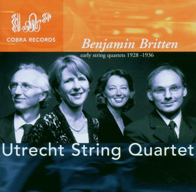 Utrecht String Quartet - Britten: Early String Quartets (CD)
