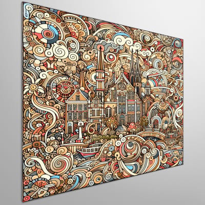 Kunstprint | Wanddecoratie | Dibond | 60 × 60 cm