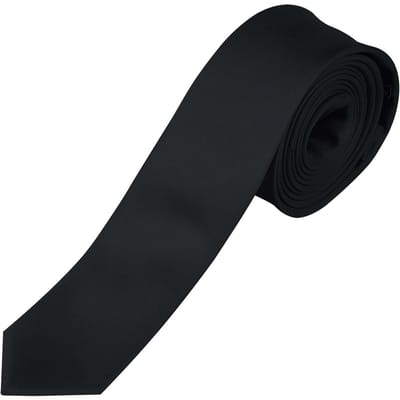 SOLS Gatsby Slanke Stropdas (Zwart)