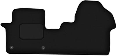 Wielganizator WLG-CARLUX Serie - Velours Automatten - Fiat Scudo III - 2021 - Zwart - Perfecte Pasvorm