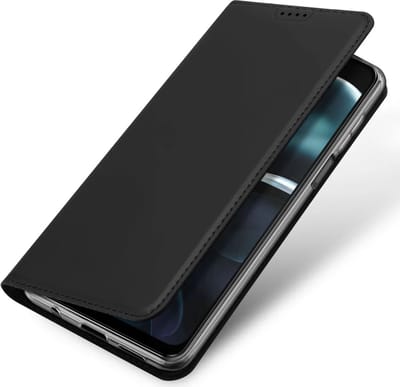 Dux Ducis - Telefoon Hoesje geschikt voor de Motorola Moto G14 - Skin Pro Book Case - Zwart