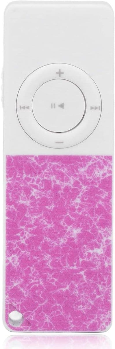 MP3-speler - Digitale muziekspeler - Muziek luisteren - HIFI Lossless Sound - 64 GB - Rode Violet