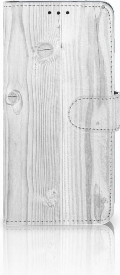 Samsung Galaxy S10 Plus Book Style Case White Wood