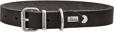 Zwarte Hondenhalsband 32 cm - Duurzaam en Comfortabel Leer