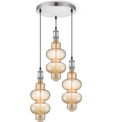 Home sweet home hanglamp Vintage 3L Diabolo - amber