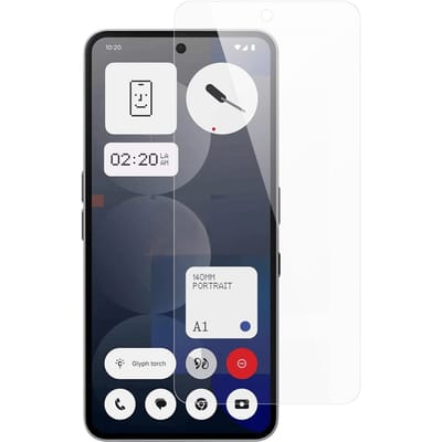 Amorus Nothing Phone (3a) Pro Screenprotector Gehard Glas Transparant