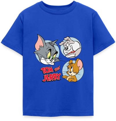 Tom En Jerry Met Hond Spike T-Shirt Kinderen