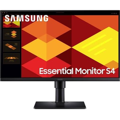 Samsung Essential Monitor S4 LS24D406GAU LCD-monitor Energielabel C (A - G) 61 cm (24 inch) 1920 x 1080 Pixel 16:9 5 ms DisplayPort, HDMI IPS LCD