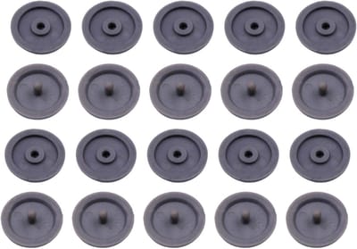 Gordel Stopper - Gesp Clips - Voorkom Glijden - Universele Pasvorm - 16mm Diameter - Grijs