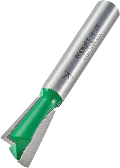 Zwaluwstaartfrees - Houtverbinding frees - Precisie houtbewerking - PTFE gecoat - 12.7mm 98 graden