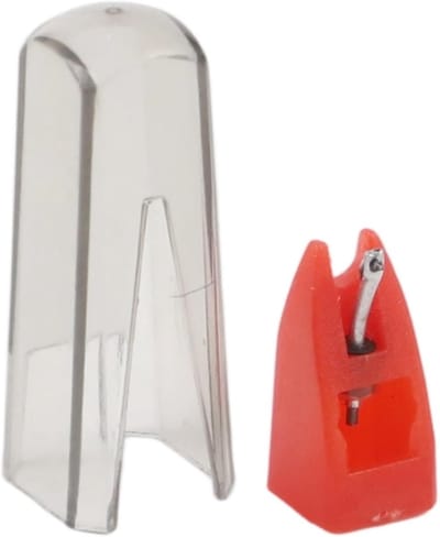 Vervangende Naald - Stylus - Muziek Afspelen - Duurzaam ABS Materiaal - 6 x 4 x 3 cm - Rood