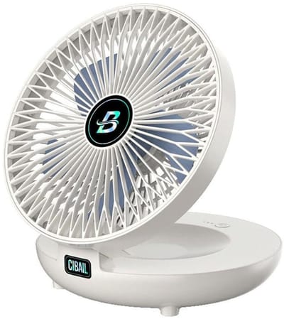 Home & Marker - Draagbare Miniventilator - Handventilator - USB Ventilator - Oplaadbare Ventilator - Portable Fan - Reisventilator - AIRCOLIO