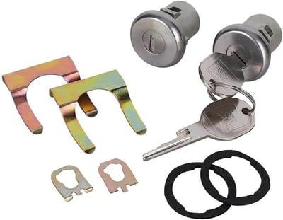 Deurslotcilinder voor Chevy C10 C20 C30 Blazer K10 K5 Silverado GMC Sierra 1500 2500 3500 - Deurslotset met Sleutels voor Trucks en Vans, Geschikt voor Jimmy, Suburban en Savana
