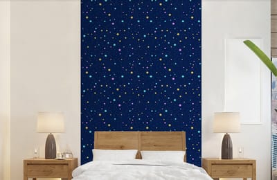 Behang - Fotobehang Sterrenhemel - Sterren - Design - Breedte 150 cm x hoogte 240 cm