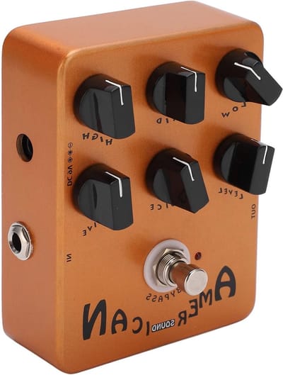 Speaker Simulator Effectpedaal voor Elektrische Gitaar met 6 Instelbare Knoppen en Kabinet Simulatie voor Optimaal Geluid