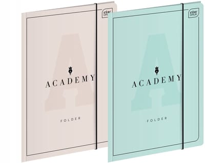 Interdruk Academy Pastelkaart A4+ met Elastiek - Soft Touch