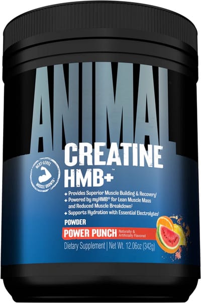 Animal Creatine HMB+ - 30 servings - Power Punch