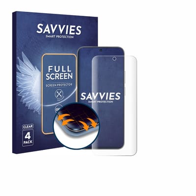 Savvies - Screenprotector voor Huawei Nova 14 - Folie Beschermfolie transparant volledig dekking 4 Stuks
