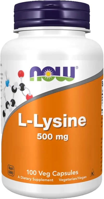 Now Foods - L-Lysine 500 mg - Aminozuren - 100 Capsules