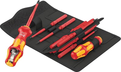 Kraftform Compact Turbo i Imperial 1 16-delige set mechanische ratchet schroevendraaier met turbo functie voor snel en krachtig schroeven