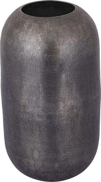 PTMD Yourne Bloempot - 16 x 16 x 29 cm - Aluminium - Zilver
