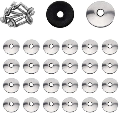 Multiple Modellen RVS Neopreen EPDM Afdichtingsringen Assortiment Kit - 50 Stuks 6.3x25mm voor Waterdichte Toepassingen en Verbeterde Isolatie