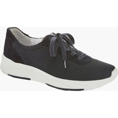 Sneakers met verwisselbaar voetbed - marine - Gr. 36 van Goldner Fashion