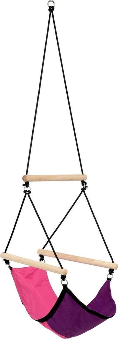 Kinderhangstoel Kids Swinger Roze/Paars
