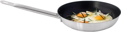 Braadpan met anti-aanbaklaag - Koekenpan - Gerechten Bereiden - Teflon laag - 32 cm diameter - Zwart