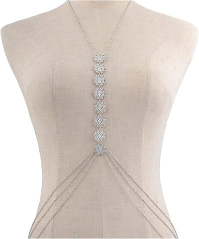 Body Chain - Lichaamsketting Ketting - Strand Feest - Eco-friendly Metaal - One Size - Goudkleurig