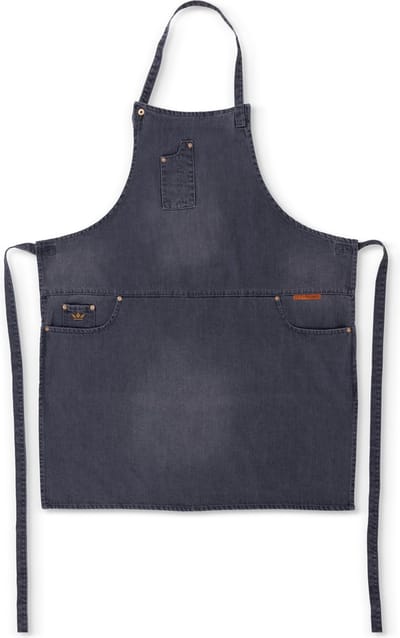Dutchdeluxes Indigo jeans - Barbecue- of keukenschort - 5 zakken - Indigo