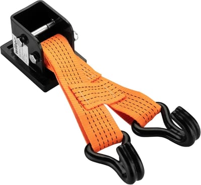 Wielhaken Set - Krik Adapter - Voertuig Hef - Directe Wielbevestiging - 36 x 8.8 cm - Zwart