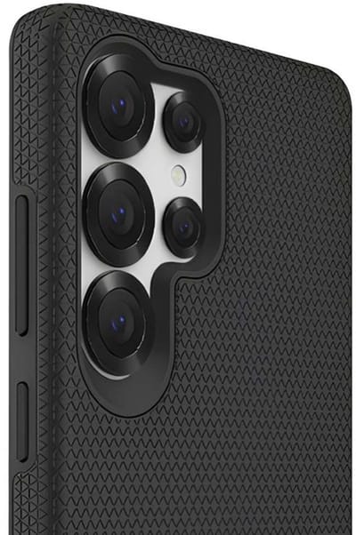 Eiger, Hoesje geschikt voor Galaxy S25 Ultra - Polycarbonaat Ultra Versterkt 4m, Zwart