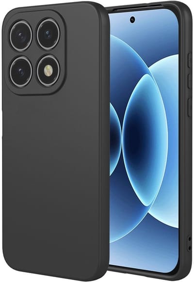 Coverup Hoesje - Geschikt voor Xiaomi 17 Hoesje - Coverup Colour TPU Back Cover - Zwart