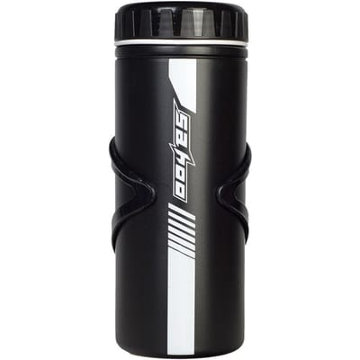 14-in-1 Multifunctioneel Gereedschapskit 750ml Fietgereedschap Opbergfles Case Fietsreparatie Gereedschapskits Fietsreparatieset Met Minipomp black