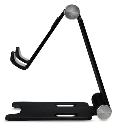 Mobilize Telefoon Standaard | Mobilize Foldable Zwart Verstelbaar