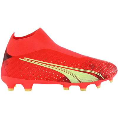 Puma Ultra Match+ LL FG/AG Heren Oranje Voetbalschoenen