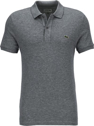 Lacoste Heren Poloshirt - Eclipse Jaspe - Maat S