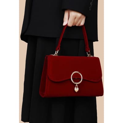 Nouveau Sac Bandoulière Rouge Sac de Mariage Mariée Mariage Sac Haut de Gamme pour Femme Sac à Main brown