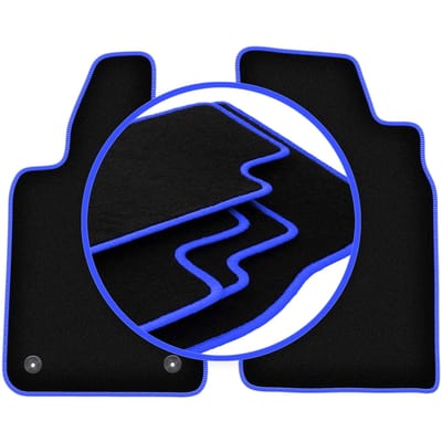 CARLUX-BLAUW automatten voor: Fiat Barchetta coupé, cabrio (1995-2005)