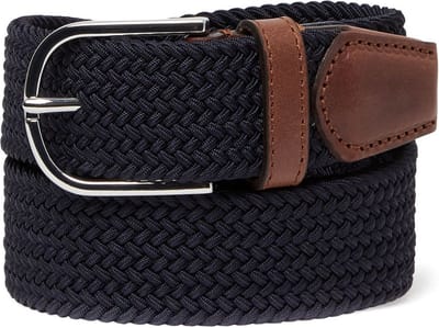 SADDLER Riem Ekberg Belt W85 Navy Blauw