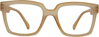 Noci Eyewear KCO031 leesbril Remo - Groot montuur - Matt caramel - incl. opbergpouch